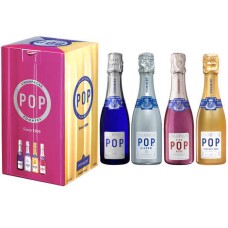 Pop Champagne - 4 garrafas sortidas de 25cl