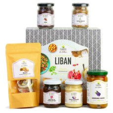 Cesta de Presentes com Especialidades do Líbano