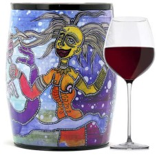 Puech Haut Le Benjamin em um Bib Art Vinho Tinto - Michael Relave