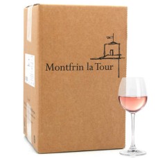 Vinho Rosé Orgânico Montfrin La Tour em Bag-in-Box 5L IGP