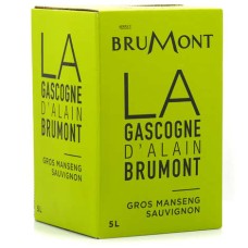 Vinho branco IGP Côtes de Gascogne em Bag-in-Box de 5L