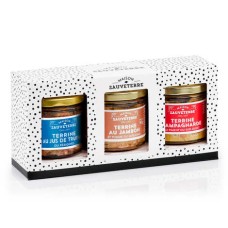 3 terrines variadas do sudoeste da França