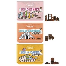 Variedade de jogos de chocolate