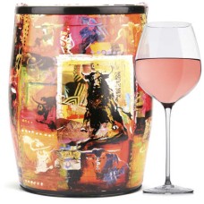 Puech Haut Le Benjamin em um Bib Art Vinho Rosé - Marc Guyot