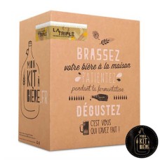 Kit completo para fabricação de cerveja Triple Beer - Para 5 litros de cerveja