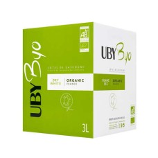 Saco de papel orgânico branco seco UBY Cub Bag in Box 3L
