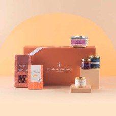 Caixa de presente gourmet "L'Unanime" - Comtesse du Barry