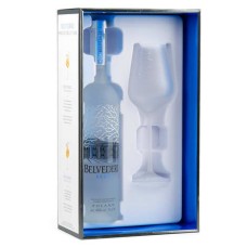 Conjunto Belvedere Polish Vodka - Garrafa + 1 copo Spritz