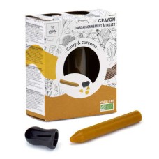 Lápis para apontar - Curry e cúrcuma orgânicos