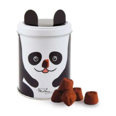 Trufas Nature Fancy - Caixa metálica Panda (lata de 100g)