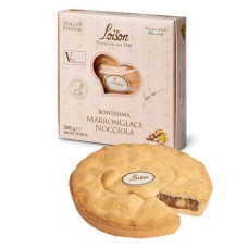 Tarte BONISSIMA - Torta marrom glaceada com avelãs (300g)