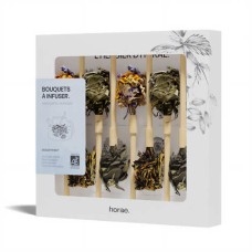 Caixa com 8 buquês orgânicos sortidos para infusão (O conjunto)
