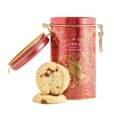 Lata de biscoitos ingleses de caramelo salgado