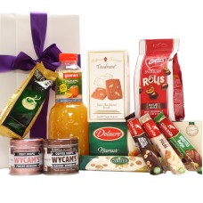 Pacote de Granini de Suco de Frutas e Doces Belgas para Presente