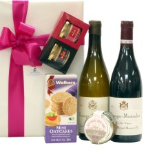 Duo Chassagne Montrachet e Foie Gras como presente de luxo