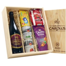 Cerveja belga de luxo com salgados e doces belgas