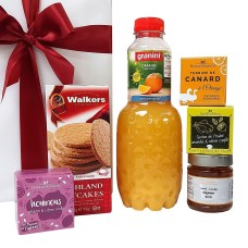 Kit de aperitivo saboroso sem álcool, perfeito para presentear.