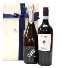 Vinho tinto italiano e Prosecco para degustar