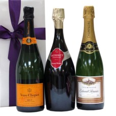 Trio De Bolhas Veuve Clicquot Gosset E E. Roussin