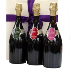 Gosset Grande Reserve, Rosé e Millesime Embrulhados para Presente