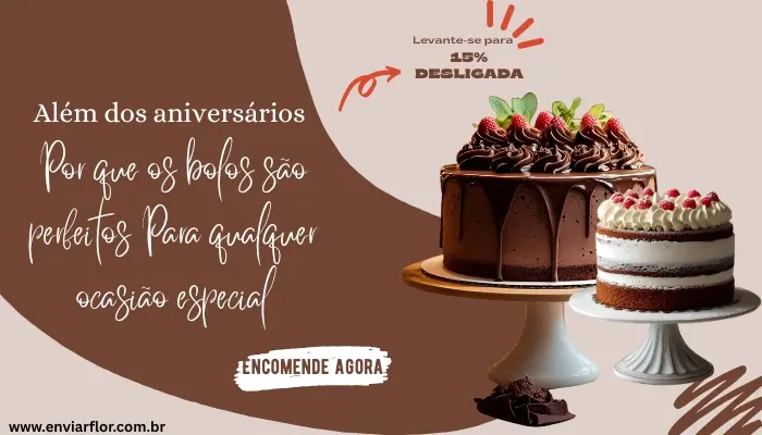 Além dos aniversários: por que os bolos são perfeitos para qualquer ocasião especial