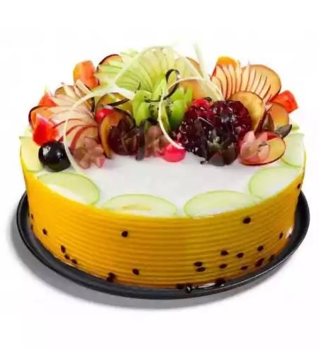 Bolo de frutas frescas de 2 kg