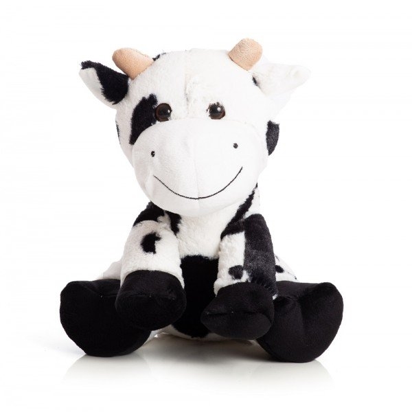 Vaca de Pelúcia 25 cm - Decoração para Quarto de Bebê