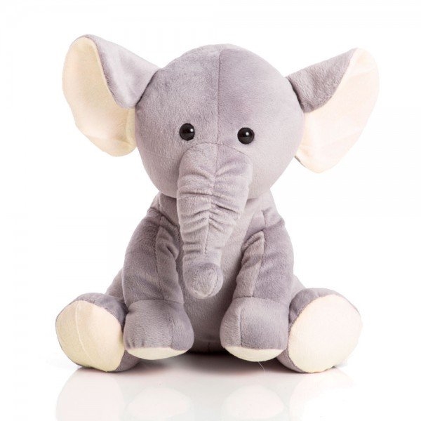 Elefante de pelúcia de 25 cm - Decoração para quarto de bebê