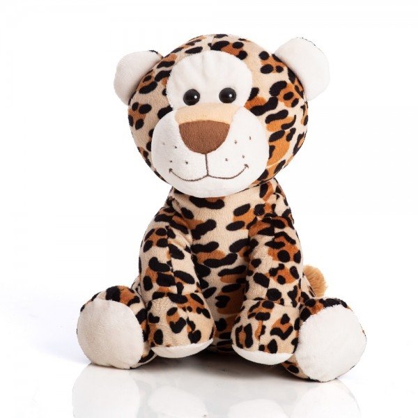 Jaguar de pelúcia de 25 cm - Decoração para quarto de bebê tamanho M