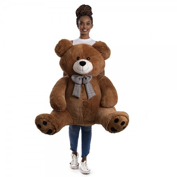 Urso de pelúcia gigante de 1 metro - Xavier Brown