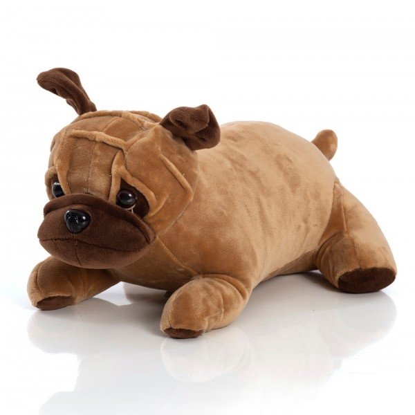 Cachorro de Pelúcia 28 cm - Cor Marrom