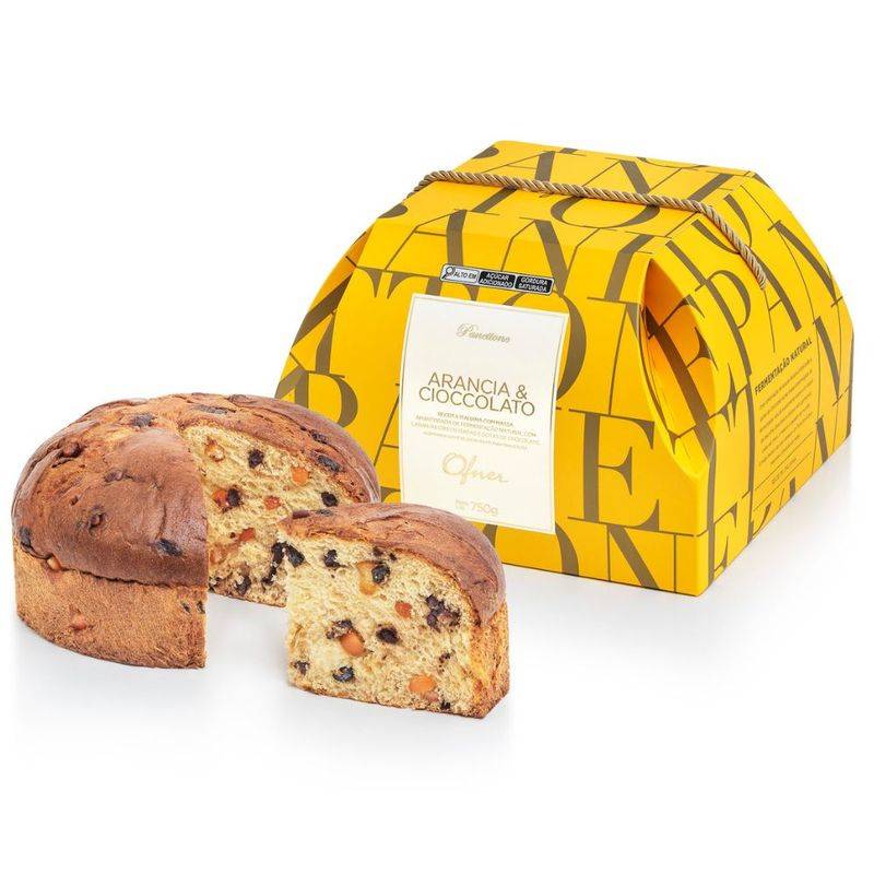 PANETTONE ARANCIA E CIOCCOLATO 750G