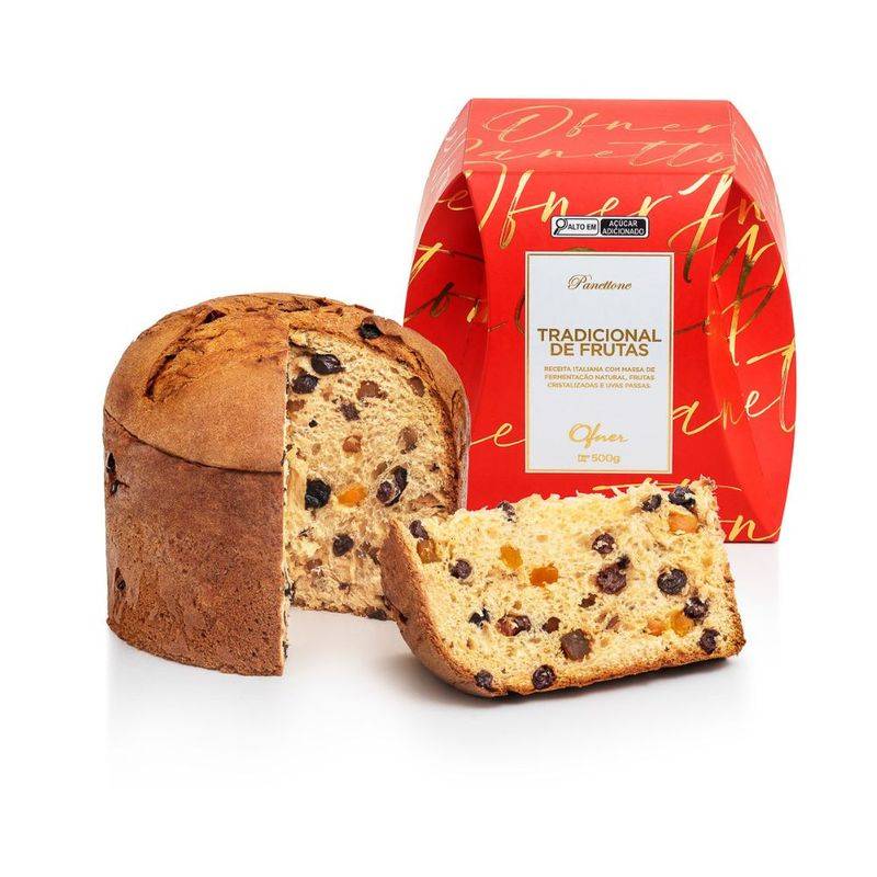Panetone tradicional 500g