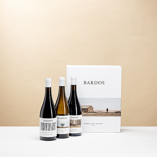 Caixa de presente de vinho espanhol Bardos: Verdejo, Vinedos de Altura & Reserva