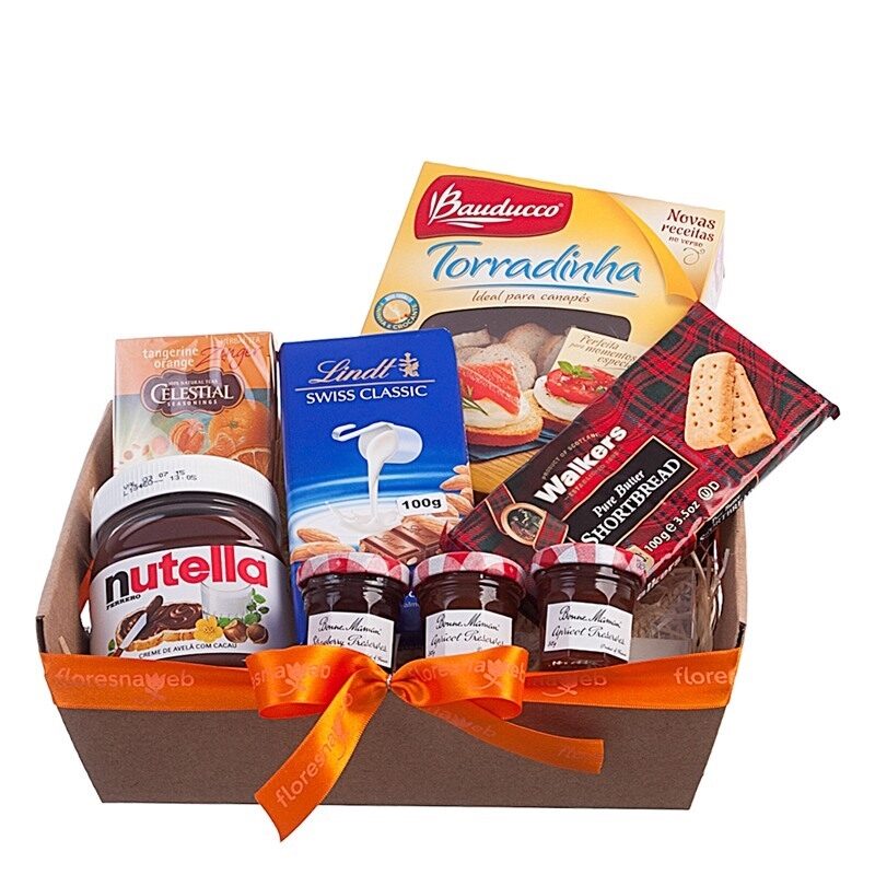 Cesta de Presente com Grandes Sabores