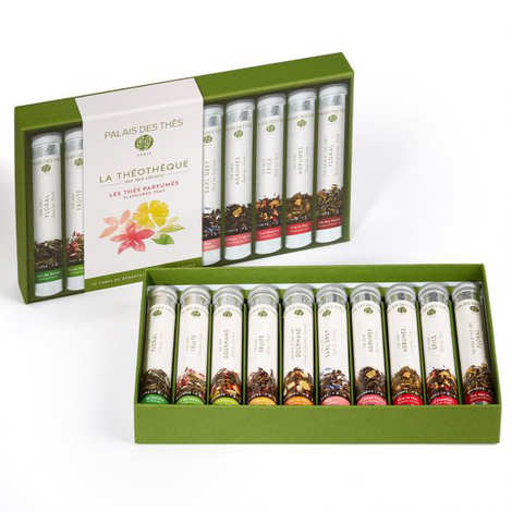 Caixa de degustação La Thot¨que com 10 chás aromatizados - Le Palais des Ths