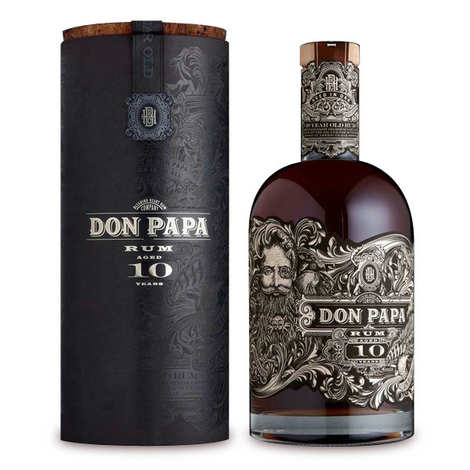 Rum Don Papa 10 anos - Edição Limitada das Filipinas - 43%