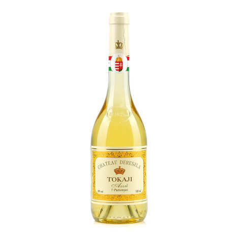 Tokaji Aszu - 5 puttonyos - Vinho Branco Tokay da Hungria - Ch¢teau Derezsla