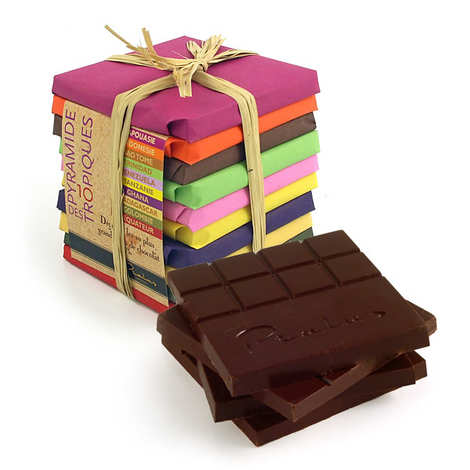 Pirâmide de Chocolate Tropical da Pralus