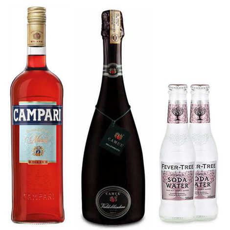Kit para coquetel Spritz Campari