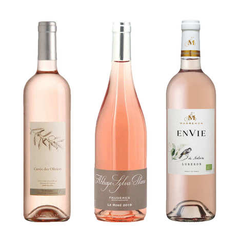 3 Vinhos Rosés Orgânicos da França