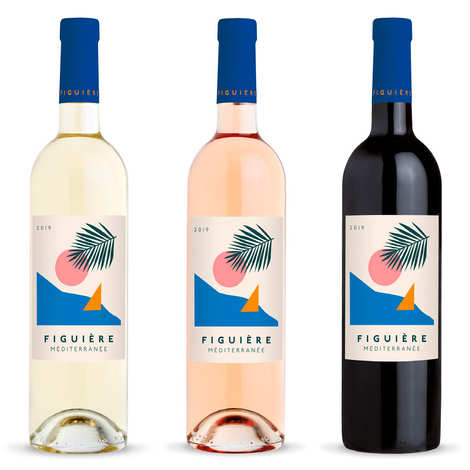 Coleção Figuire Mediterrâneo - Vinhos tintos, brancos e rosés