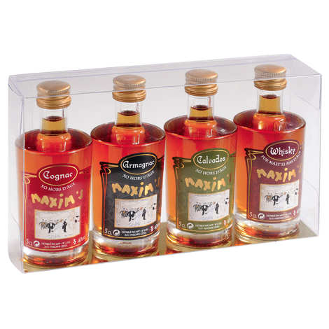 Caixa de amostras de garrafas Maxim's