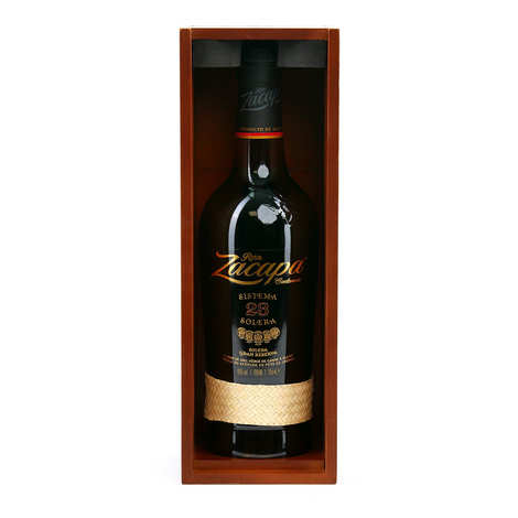 Caixa de presente de madeira Zacapa 23
