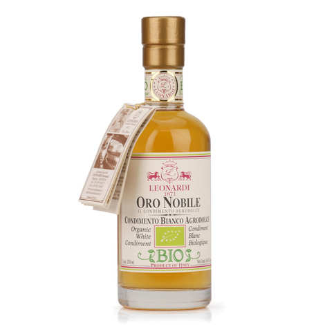 Vinagre Balsâmico Branco Orgânico de Modene 'Oro Nobile' (garrafa de 250ml)
