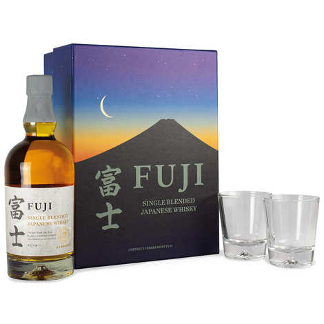 Whisky Fuji Single Blended - Caixa com 2 copos de 50%