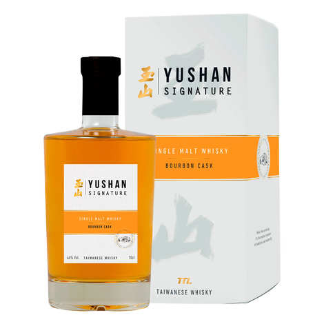 Whisky taiwanês Yushan Signature Bourbon Cask 46%