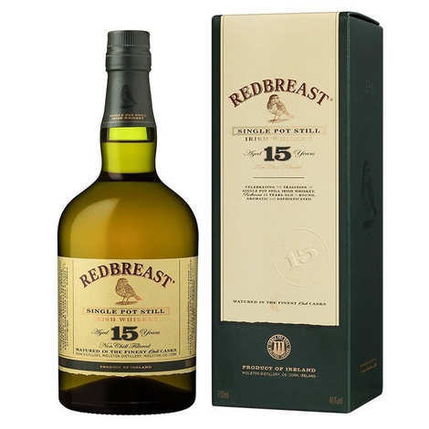 Whisky irlandês - Redbreast 15 anos Single Pot Still 46%