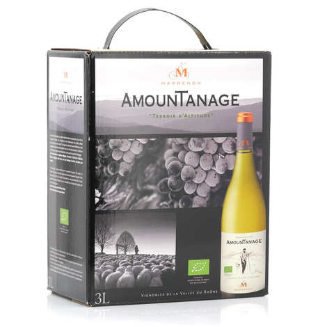 Quantidade de vinho branco Lubron em embalagem Bag-in-Box de 3 litros