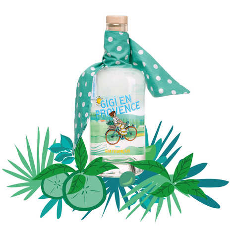 Gigi en Provence - Gin francês orgânico 44%.